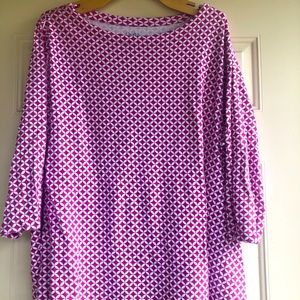 Croft and Barrow women’s tee 3/4 sleeve